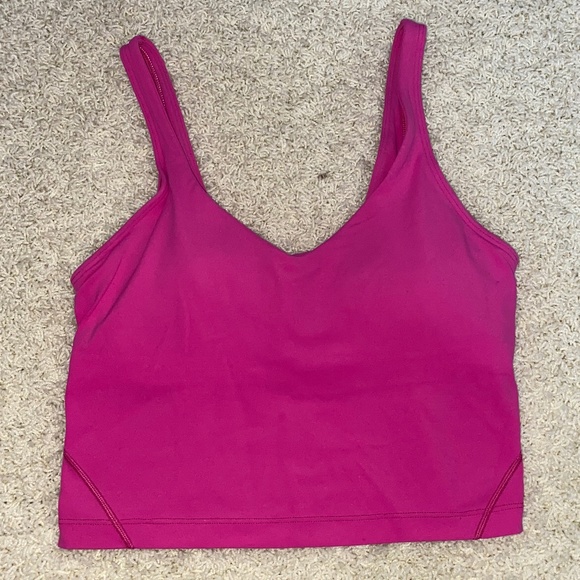 lululemon athletica Tops - Lululemon Sonic Pink Align Tank